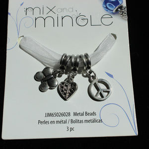 3/$10 Mix and Mingle 3 metal charms